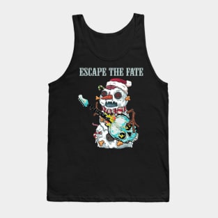 ESCAPE THE FATE BAND XMAS Tank Top